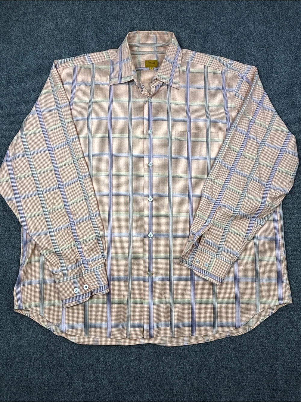Robert Talbot long sleeve dress shirt size XL